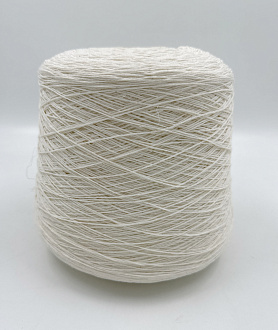 Пряжа Cotone 400, Italia, хлопок, цвет молочный